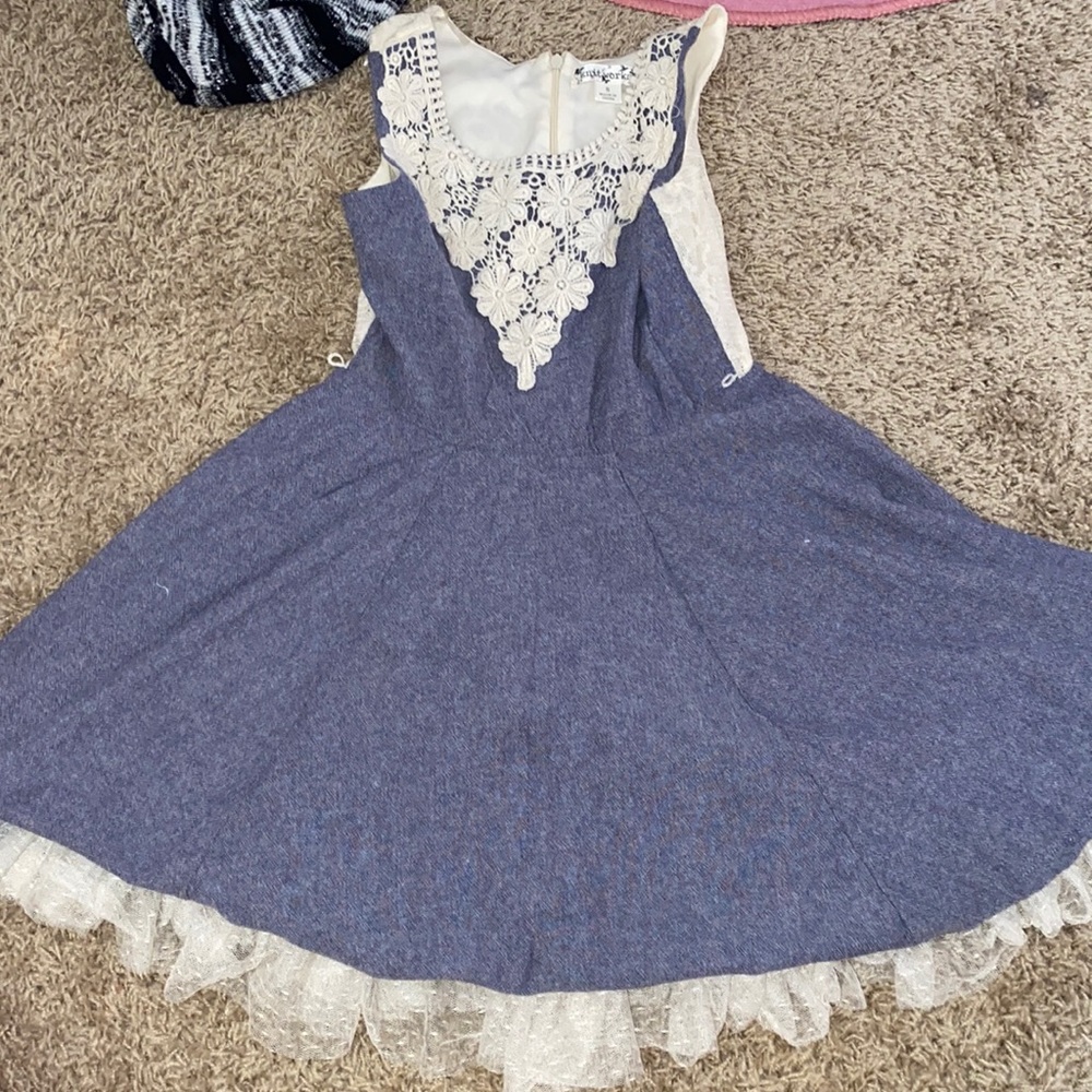 Girl denim dress